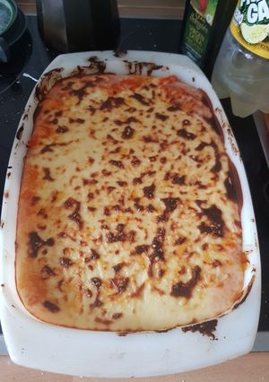 Una foto de Canelones de atún