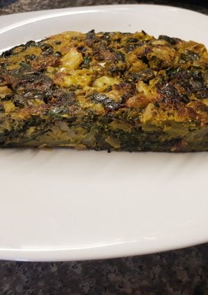 Una foto de Tortilla con repollo