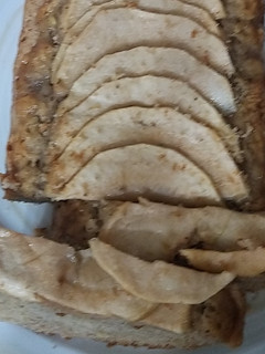 Una foto de Budín de Manzanas Especiado