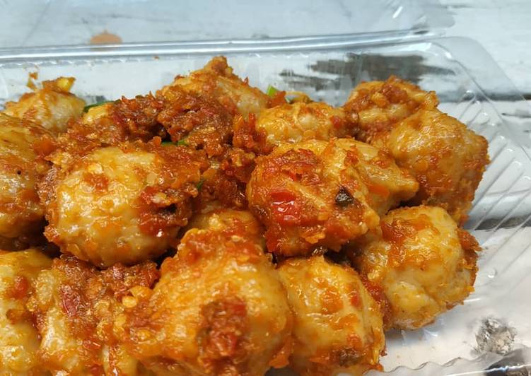 Recipe: Appetizing Pentol mercon endoss 🤤