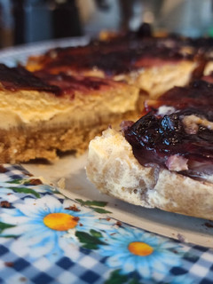 Una foto de Tarta de queso rápida y fácil en freidora de aire