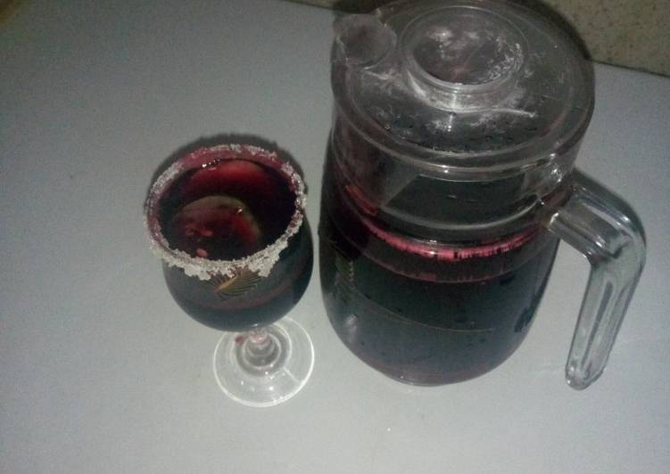 Recipe of Homemade Zobo drink | This is Recipe So Awesome You Must Try Now !!