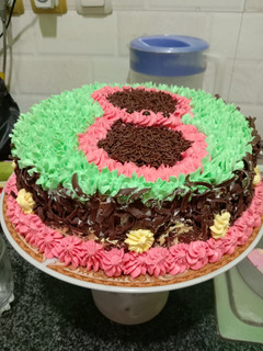 Foto resep Simple Birthday Cake