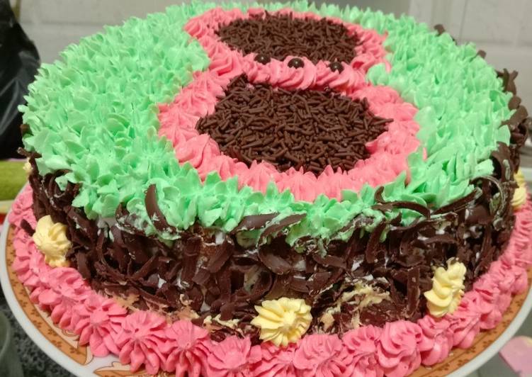 Resep Simple Birthday Cake Anti Gagal