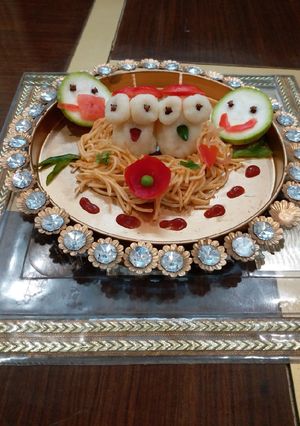 A picture of Noodles nest.