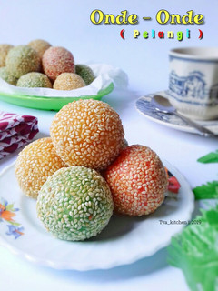 Foto resep Onde - onde pelangi