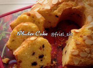 Foto resep Bluder Cake with almond slice
