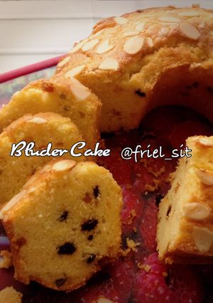 Foto resep Bluder Cake with almond slice