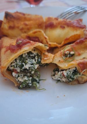 Foto di Cannelloni Ricotta e Spinaci