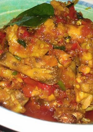 Foto resep Krengsengan ayam pedas manis