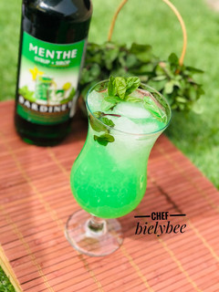 A picture of Mint lemonade.