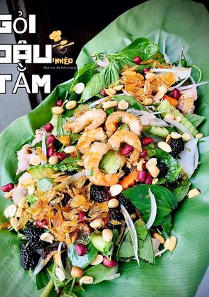 Hình của món GỎI DÂU TẰM - LẠ MÀ NGON.