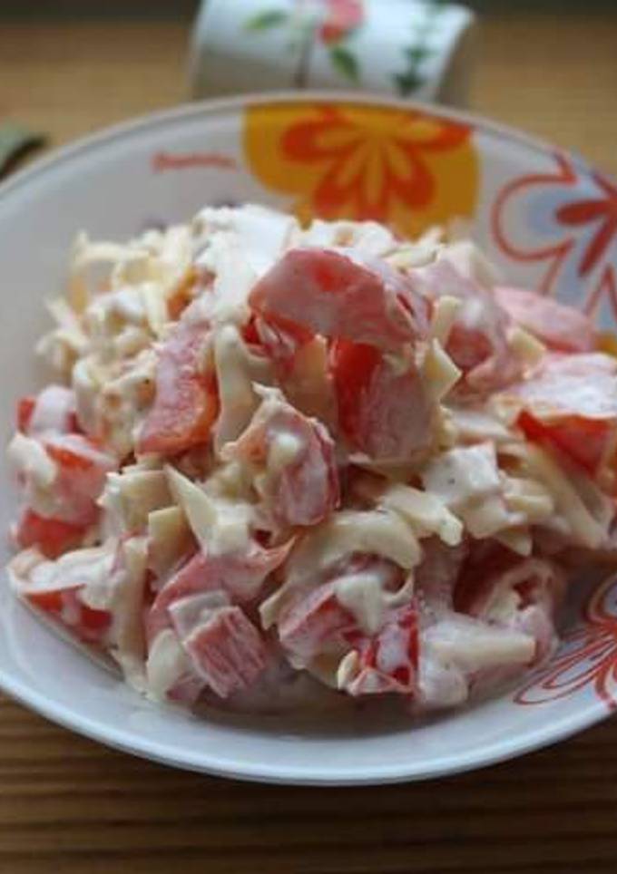 Салат "Червоне море"