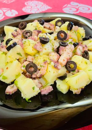 Foto di Polpo e patate in insalata