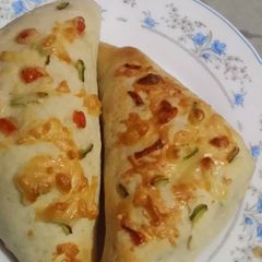 A picture of Pizza sandwich #Ramzan special.