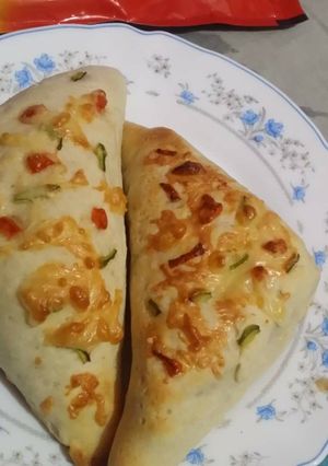 A picture of Pizza sandwich #Ramzan special.