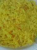 Plain turmeric rice