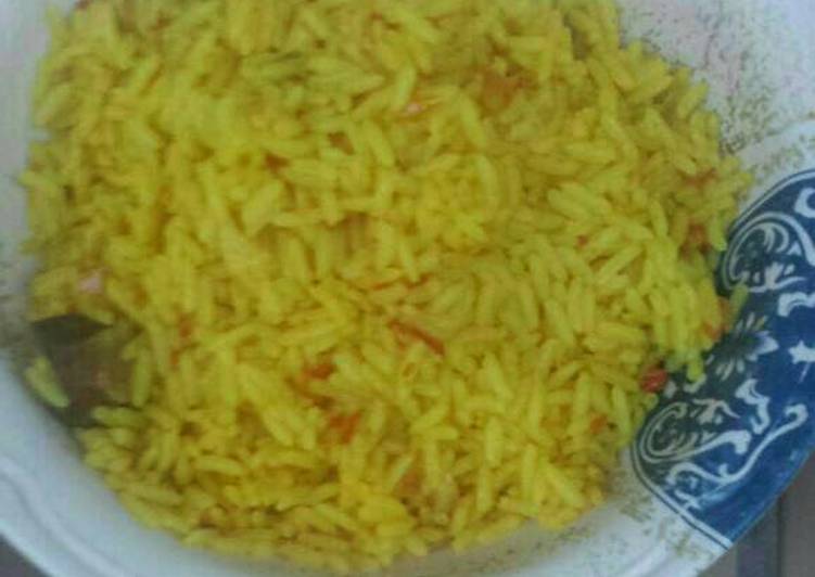 Easiest Way to Make Perfect Plain turmeric rice