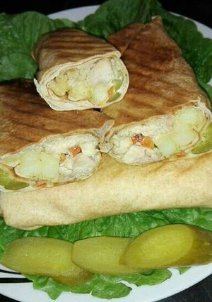 A picture of Chicken Shawarma.