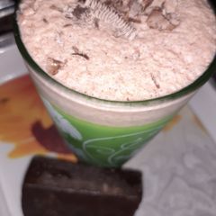 A picture of Choco biscuit shake.