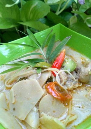 Foto resep Lodeh rebung sayap ayam