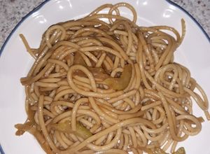 Una foto de Spaghetti estilo chino