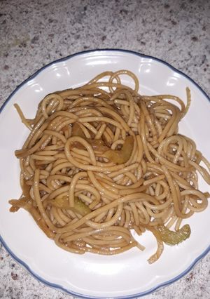 Una foto de Spaghetti estilo chino
