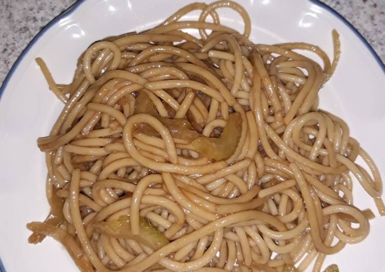 Spaghetti estilo chino