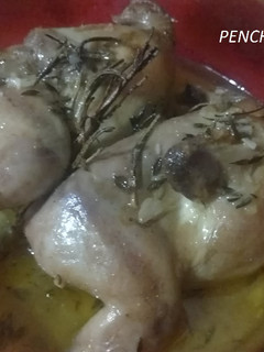 Una foto de Codornices adobadas al horno