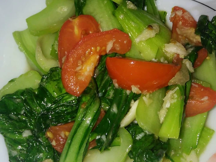 Cara Mudah Menyiapkan Resep Tumis Pakcoy Dadakan :-D yang Sempurna