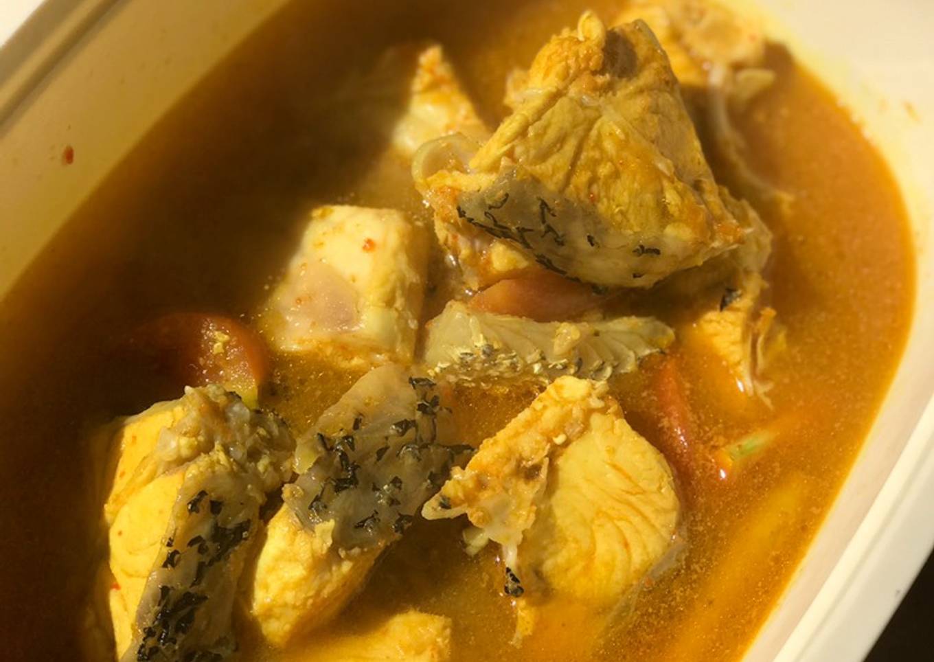 Ikan Kakap Kuah Kuning