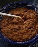 Frijoles fritos con chorizo ranchero de la tía Güera