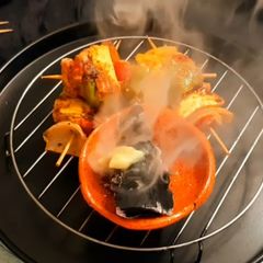 A picture of Paneer shashlik tikka.