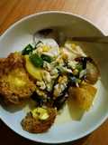Seafood chowder and Soda bread