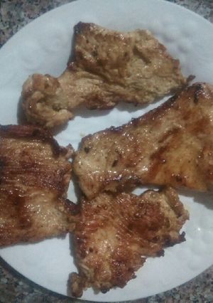 Une photo de Escalope de dinde grillé
