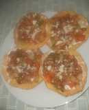 Tostadas de verduras con carne molida!¡!