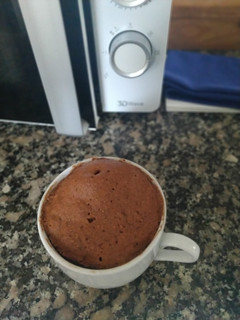 Una foto de Pastel de taza