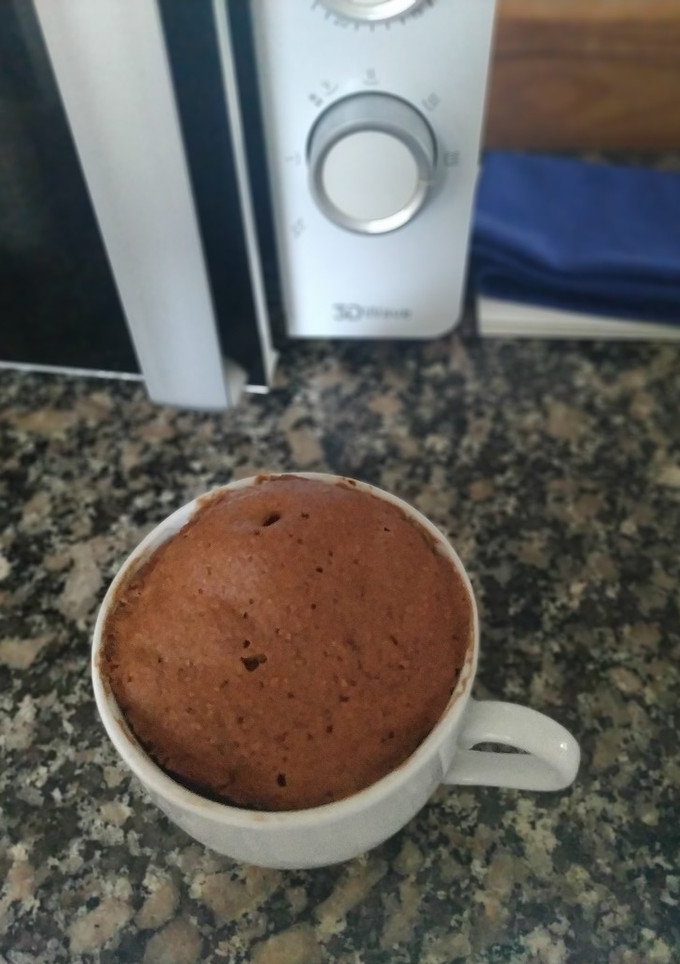 Una foto de Pastel de taza