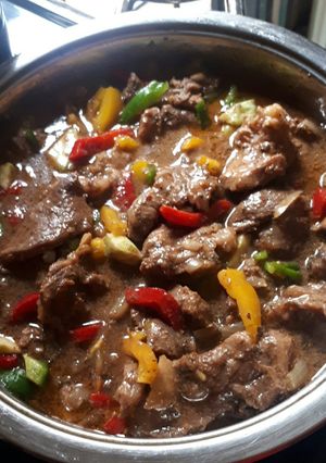 A picture of Beef stew.