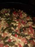 Rajitas de poblano con elote litgh