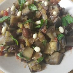 A picture of Warm Mediterranean Salad.