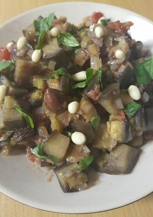 A picture of Warm Mediterranean Salad.