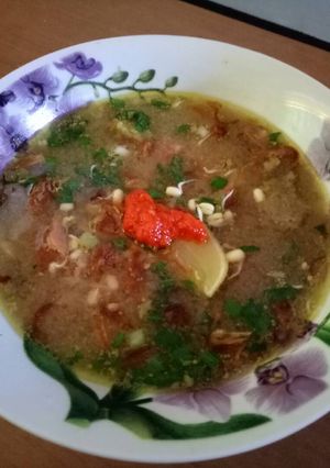 Foto resep Soto madura tanpa koya#KitaBerbagi