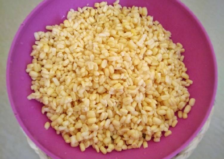 Cara Membuat Kacang Hijau Kupas Homemade Mudah