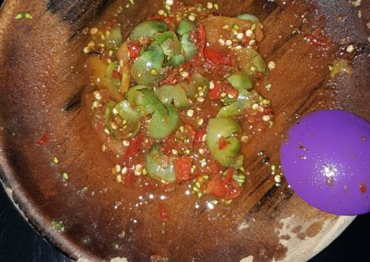Sambal Pecak Tomat Rampai