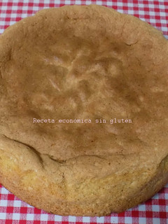 Una foto de Bizcocho genovés sin gluten