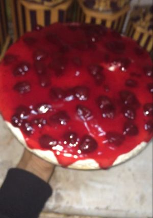 صورة لوصفة تشيز كيك 😭💜