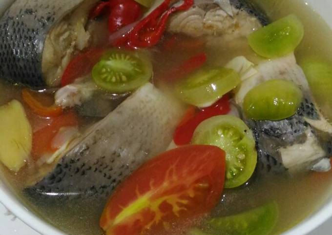 Soup bandeng asam pedas