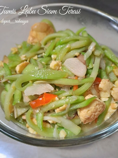 Foto resep Tumis Labu Siam Terasi