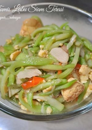 Foto resep Tumis Labu Siam Terasi
